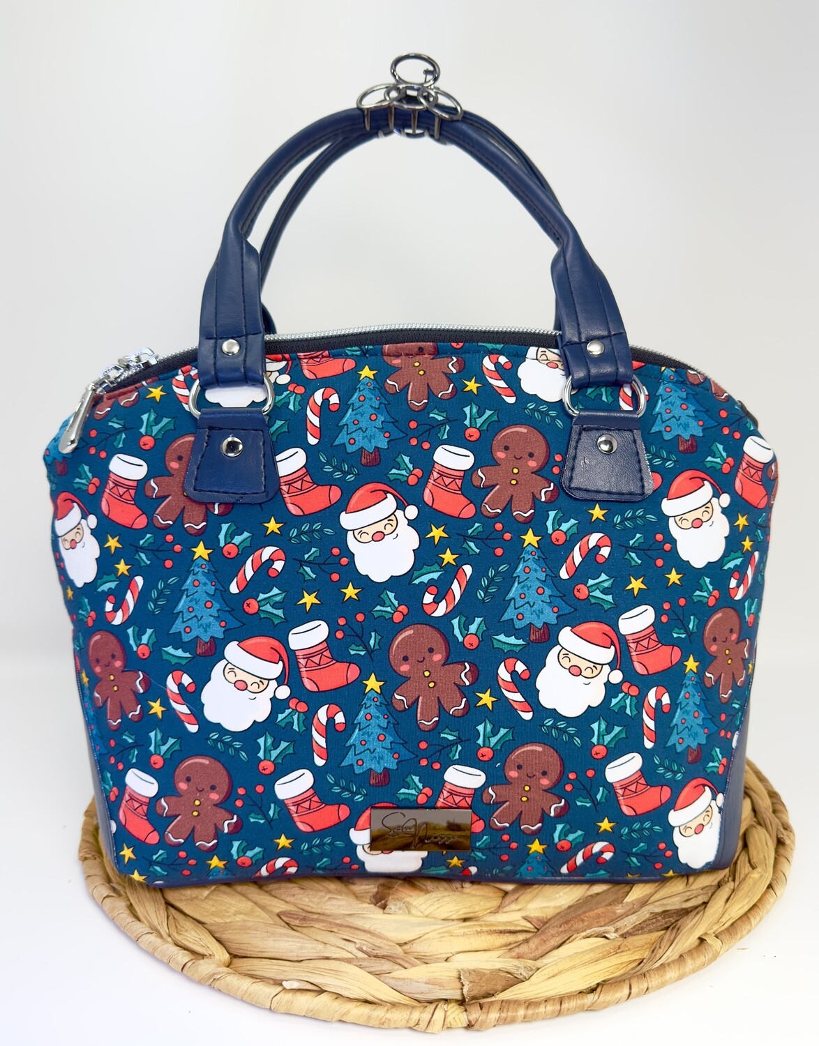 The Lola Handbag Christmas Santa Sew Nissa