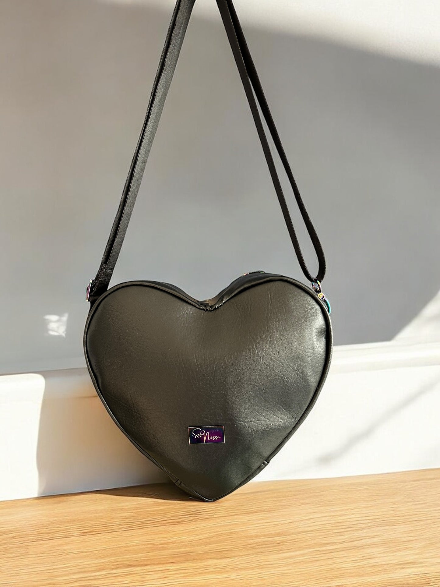 Heartbreaker Crossbody Bag - Bats