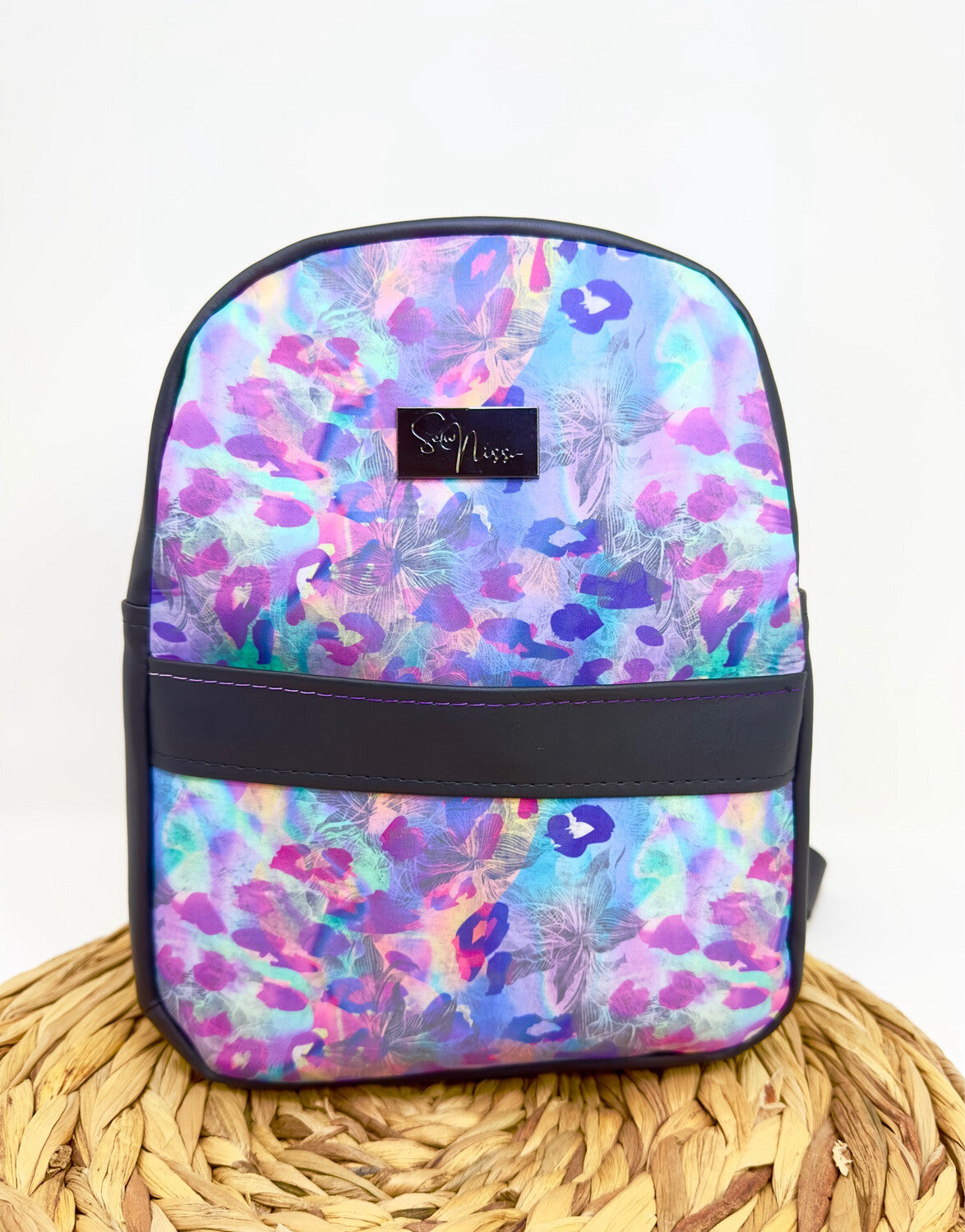 The Yoshi Sling - Purple Animal Print