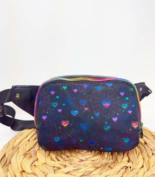 The Louie Waist Pack - Small - Halloween Hearts