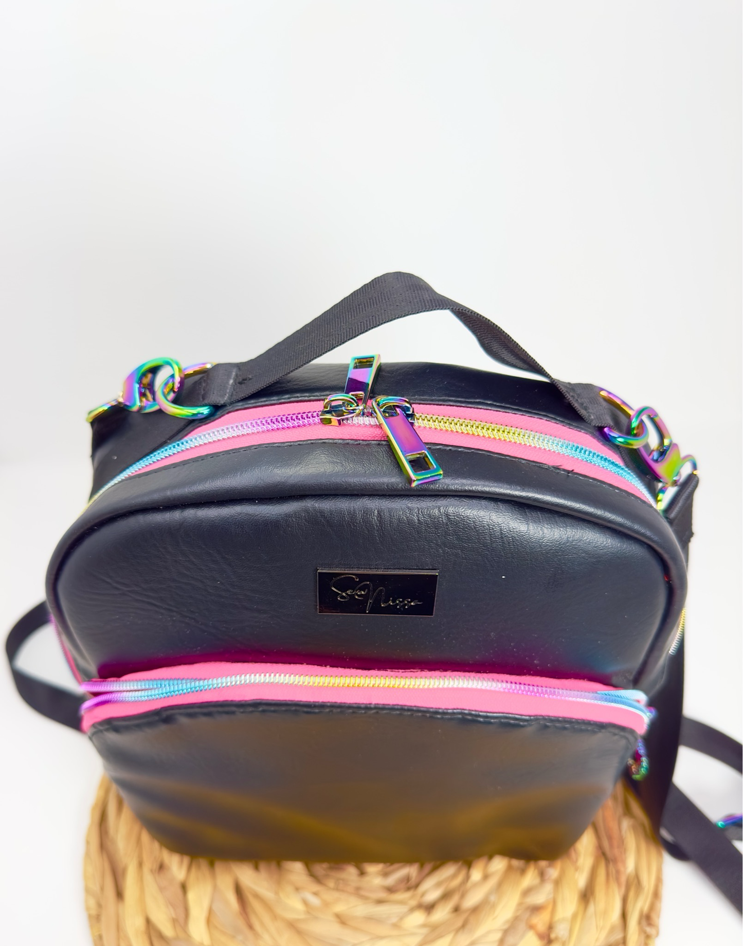 The Phoebe Backpack - Floral Interior