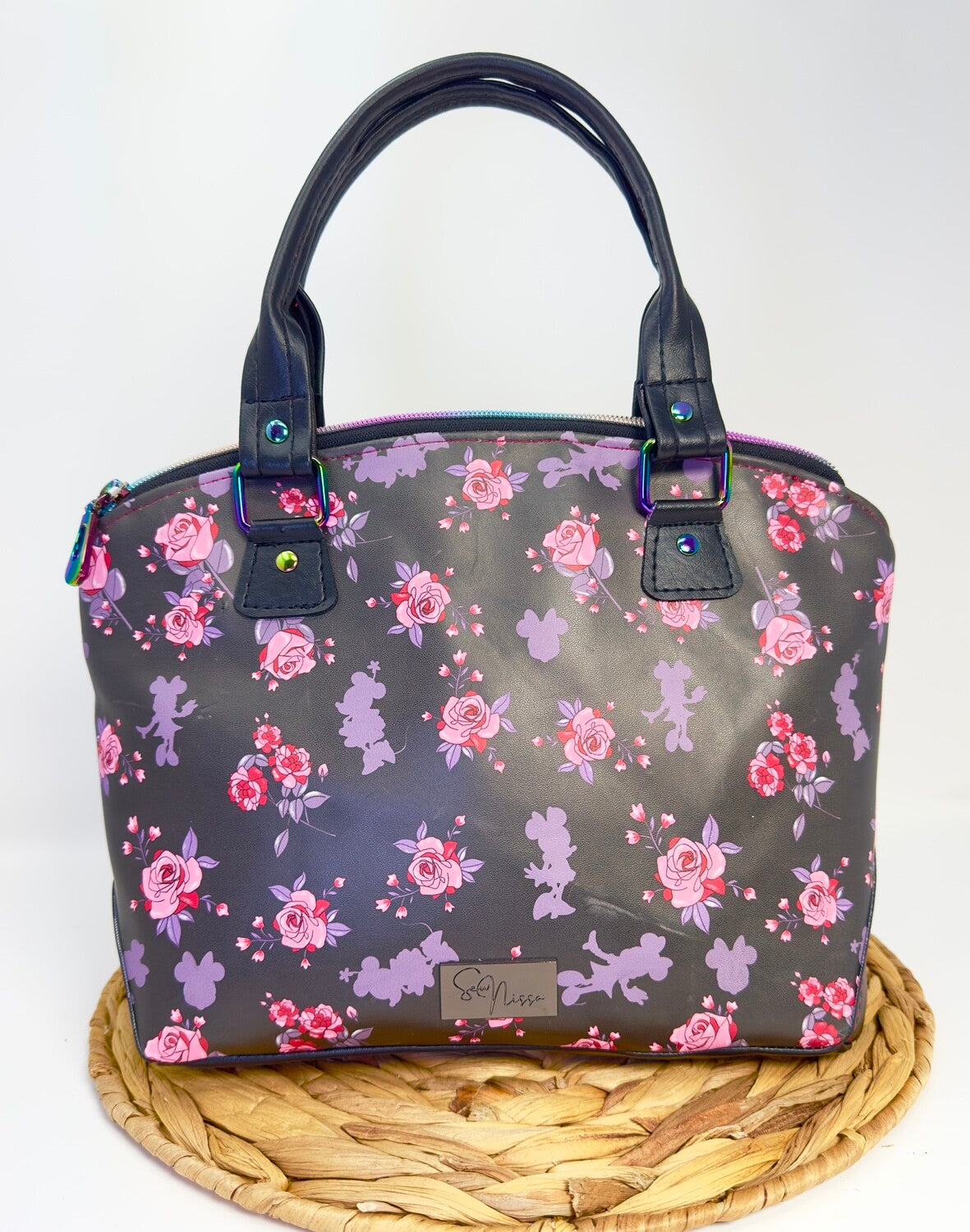 The Lola Handbag - Minnie Mouse Flowers