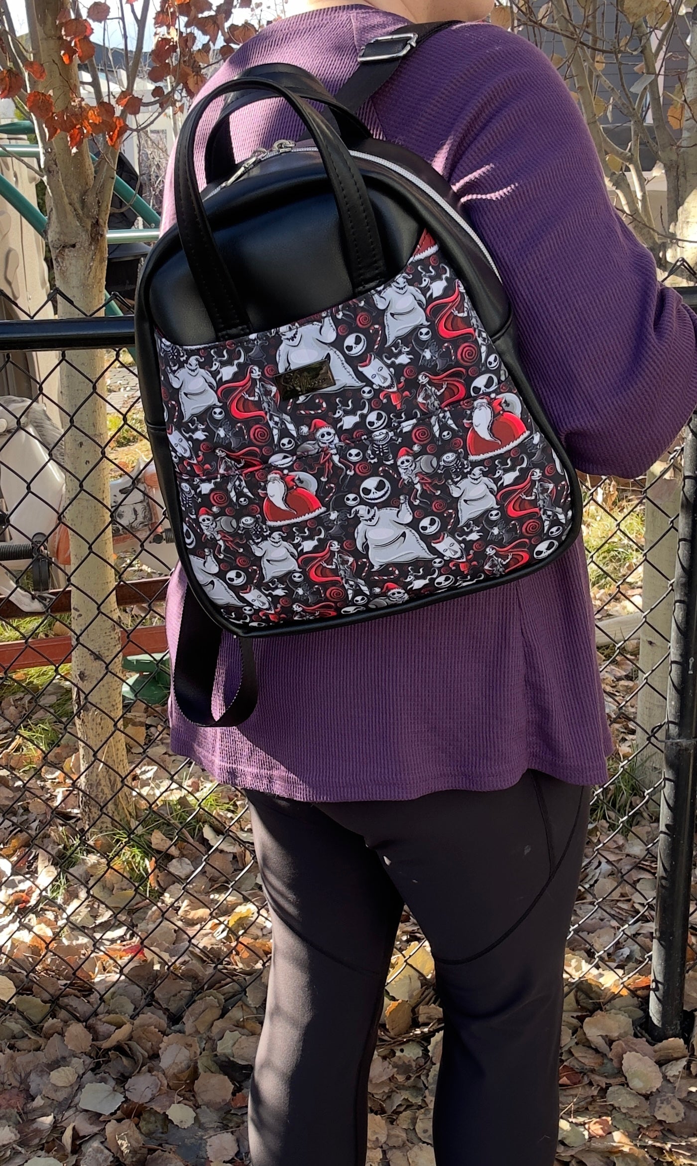 The Zenaida Backpack - XL - Nightmare before christmas