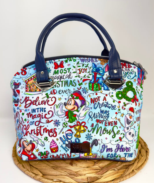 The Lola Handbag - Christmas Mickey