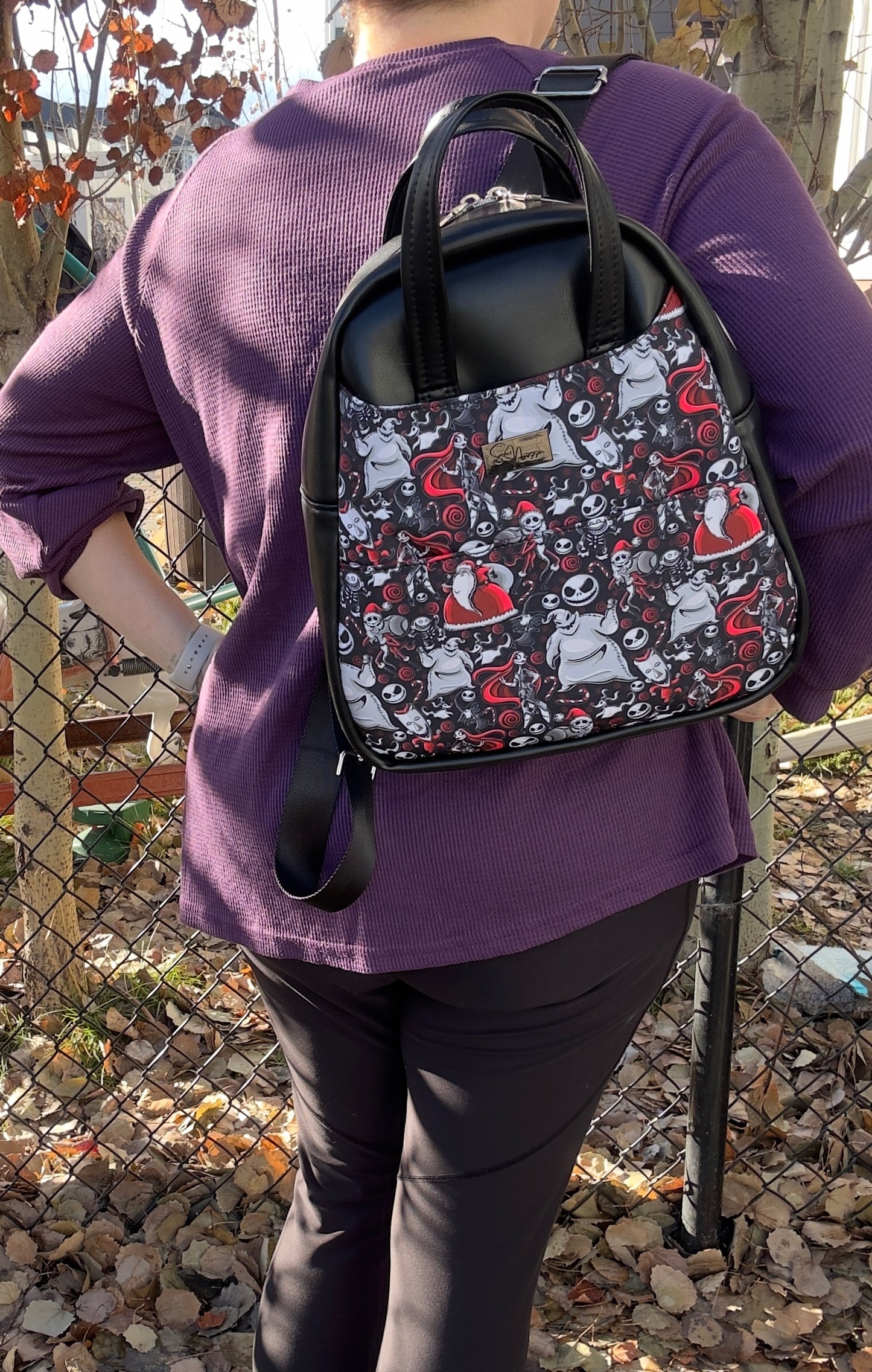 The Zenaida Backpack - XL - Nightmare before christmas