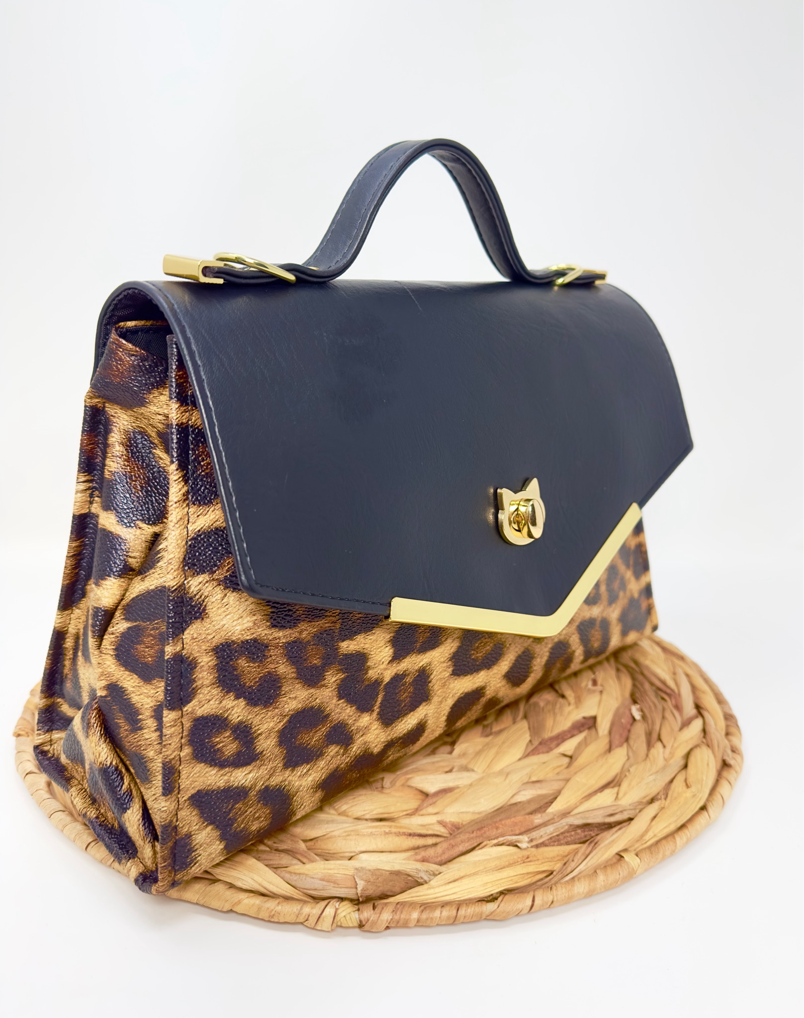 The Laney Jane handbag - Cheetah Gold