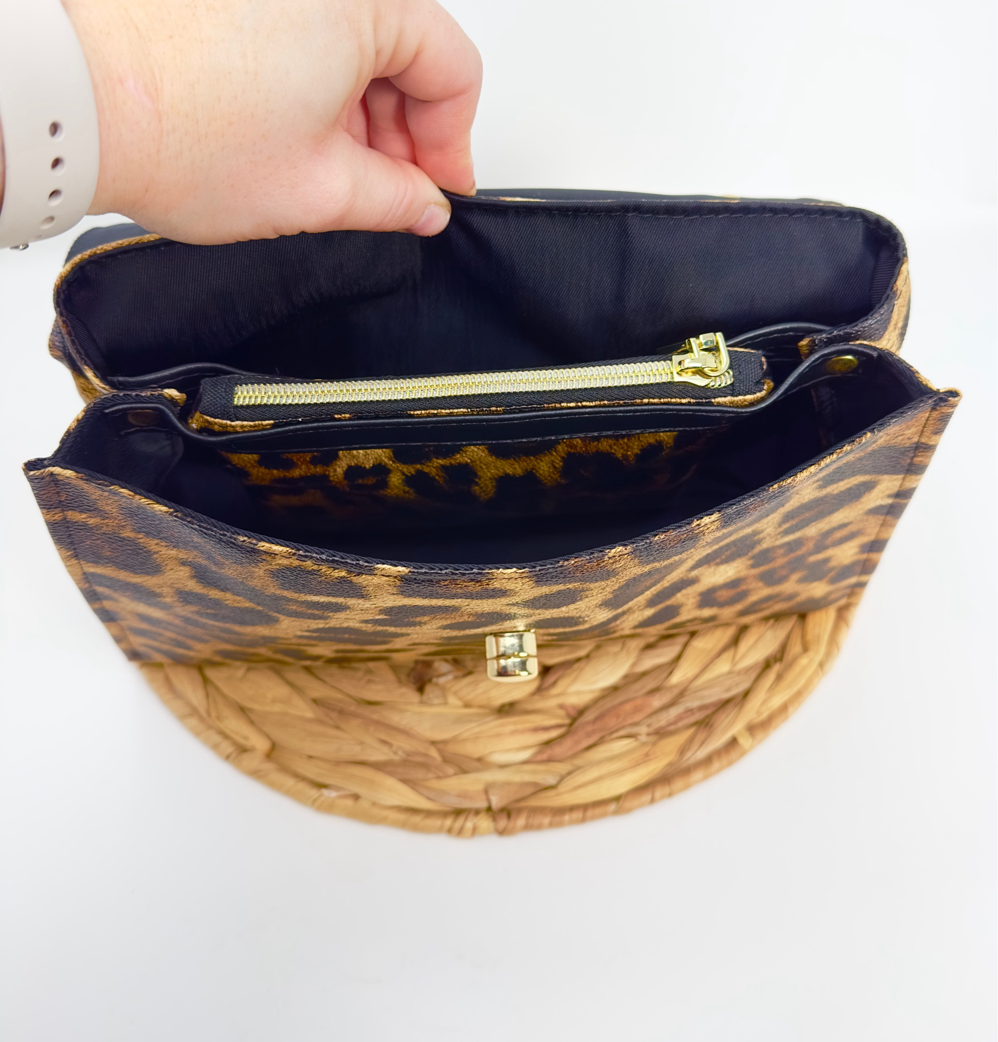 The Laney Jane handbag - Cheetah Gold