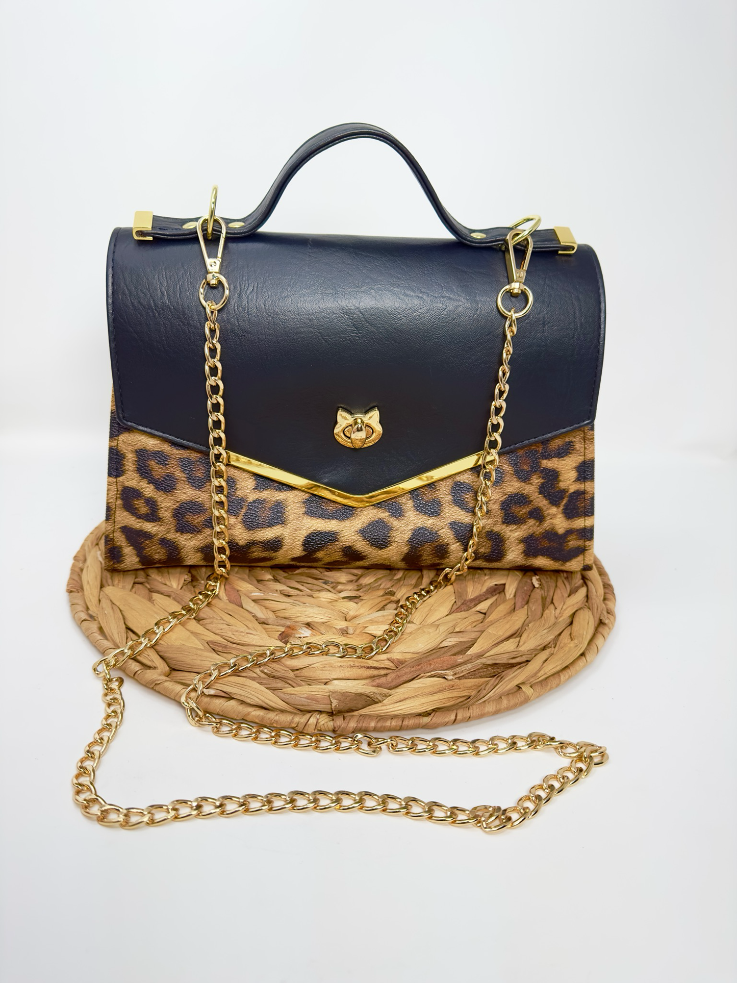 The Laney Jane handbag - Cheetah Gold