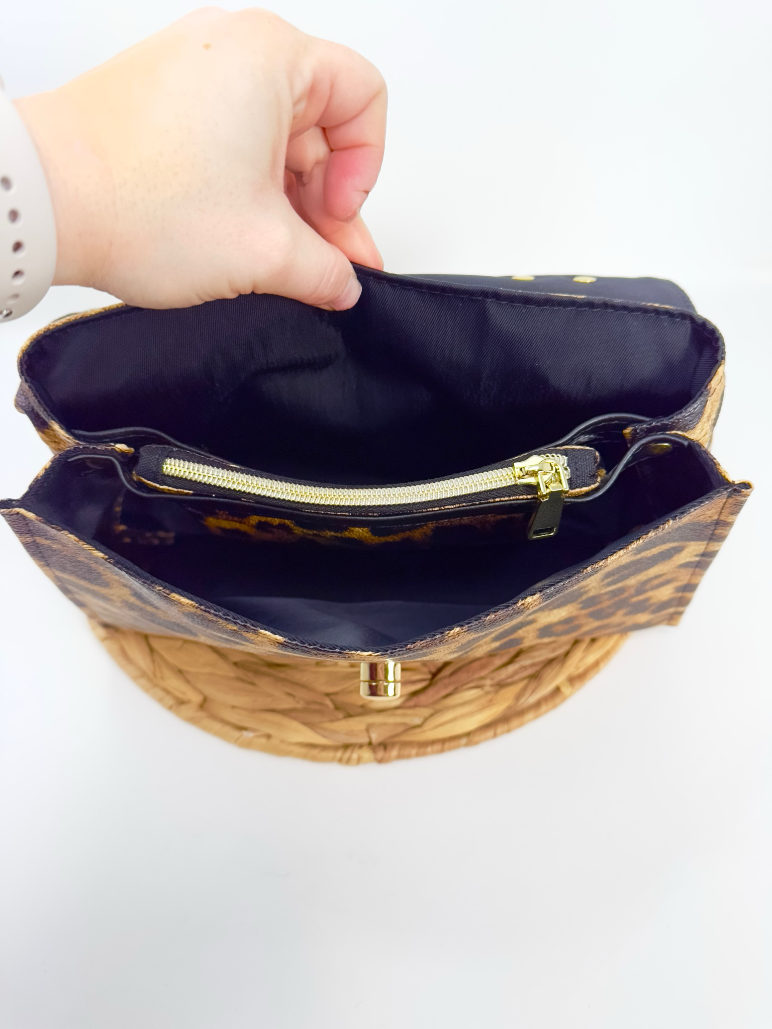 The Laney Jane handbag - Cheetah Gold