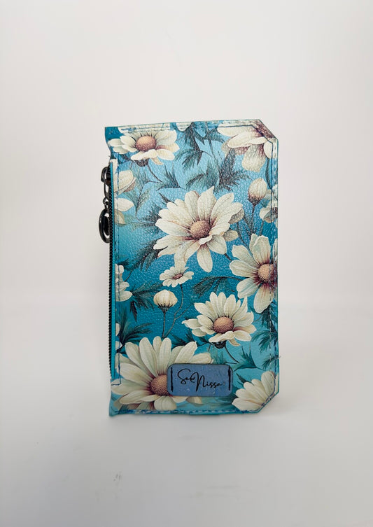 Purse Pal - Blue Flowers 1