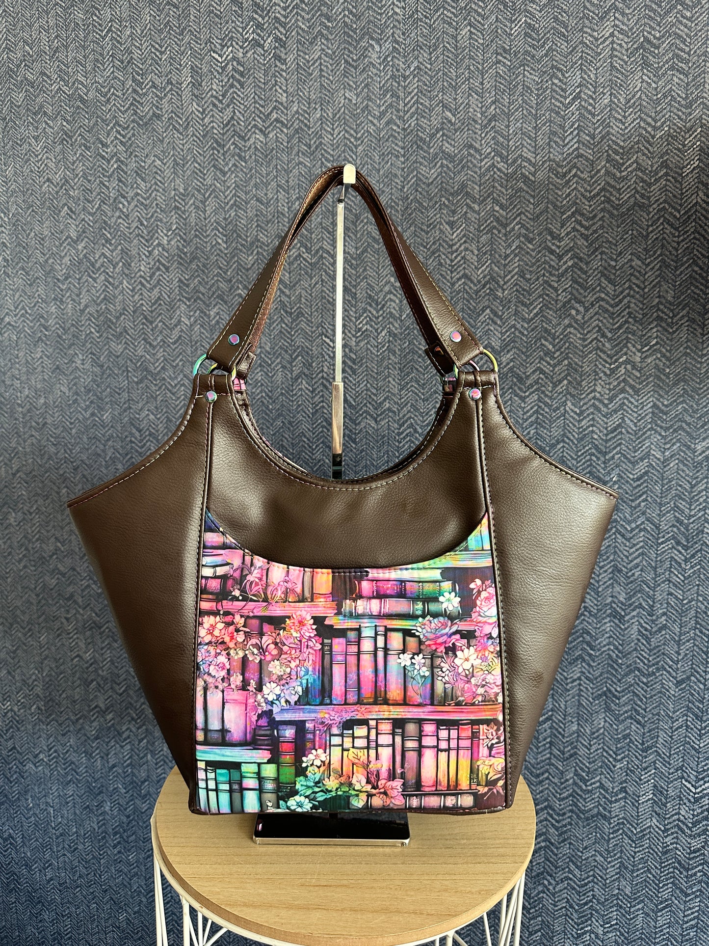 Tiger Lily Tote - Library Pastel Books