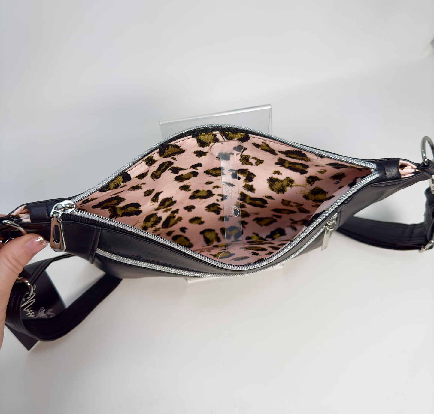 The Lindsay Waist Pack - PINK Leopard