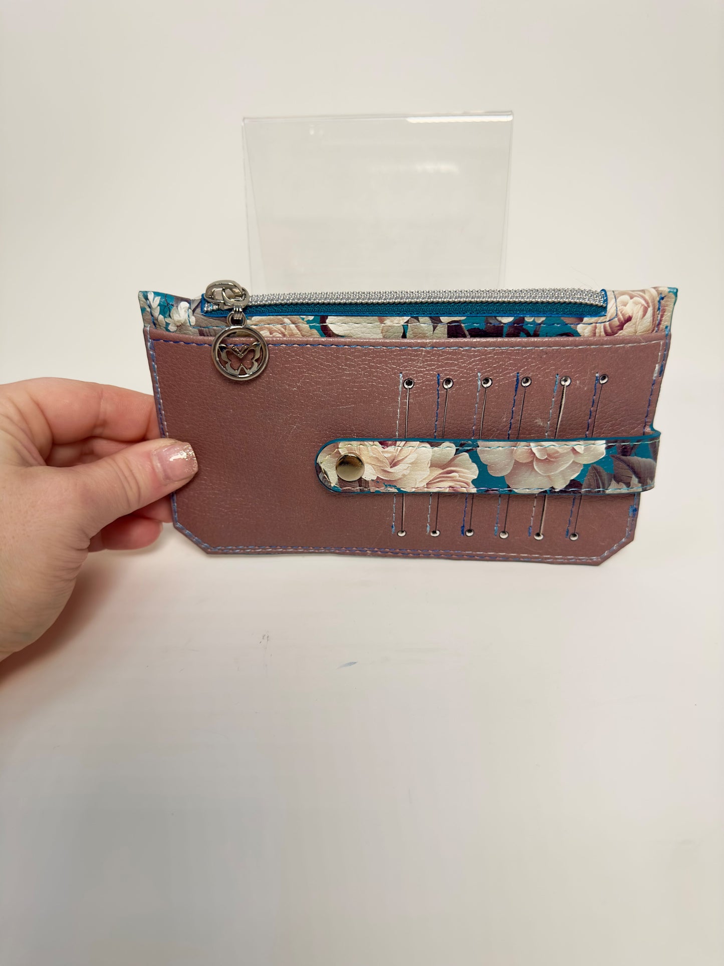 Purse Pal - Blue Flowers 2