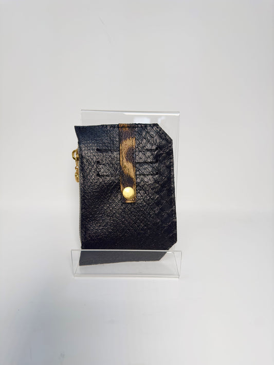 Pocket Pal Wallet - Snake Skin Leopard