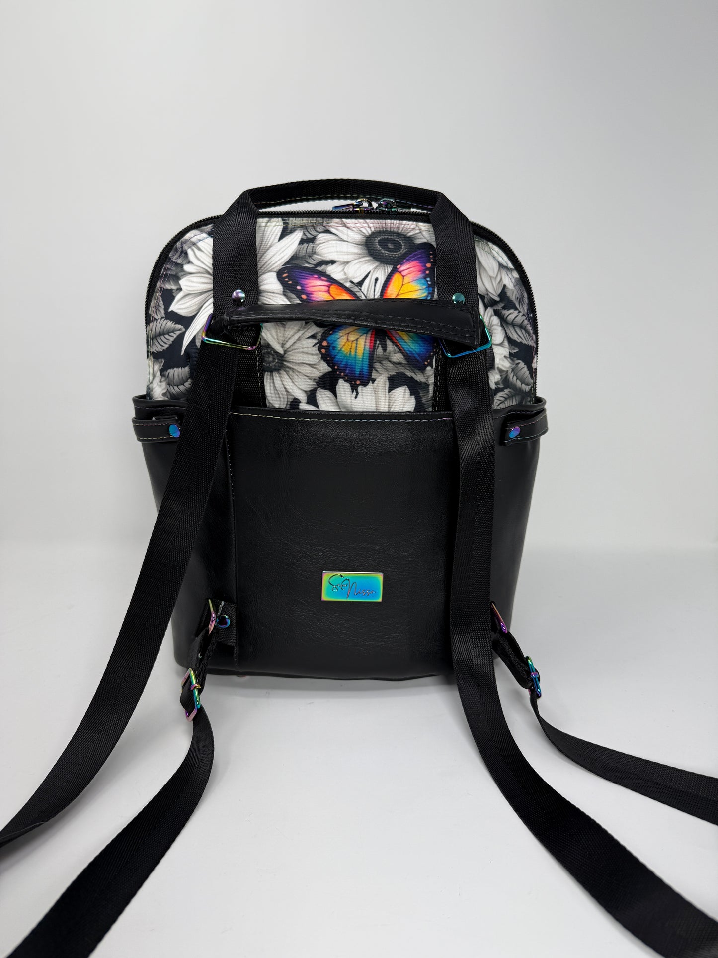 Brentwood Convertible Backpack - Butterfly