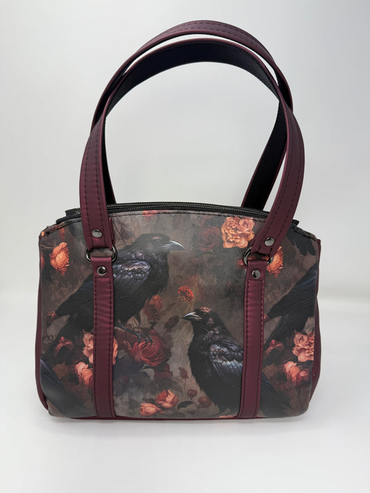 The Rowena Handbag - Elegant Crows