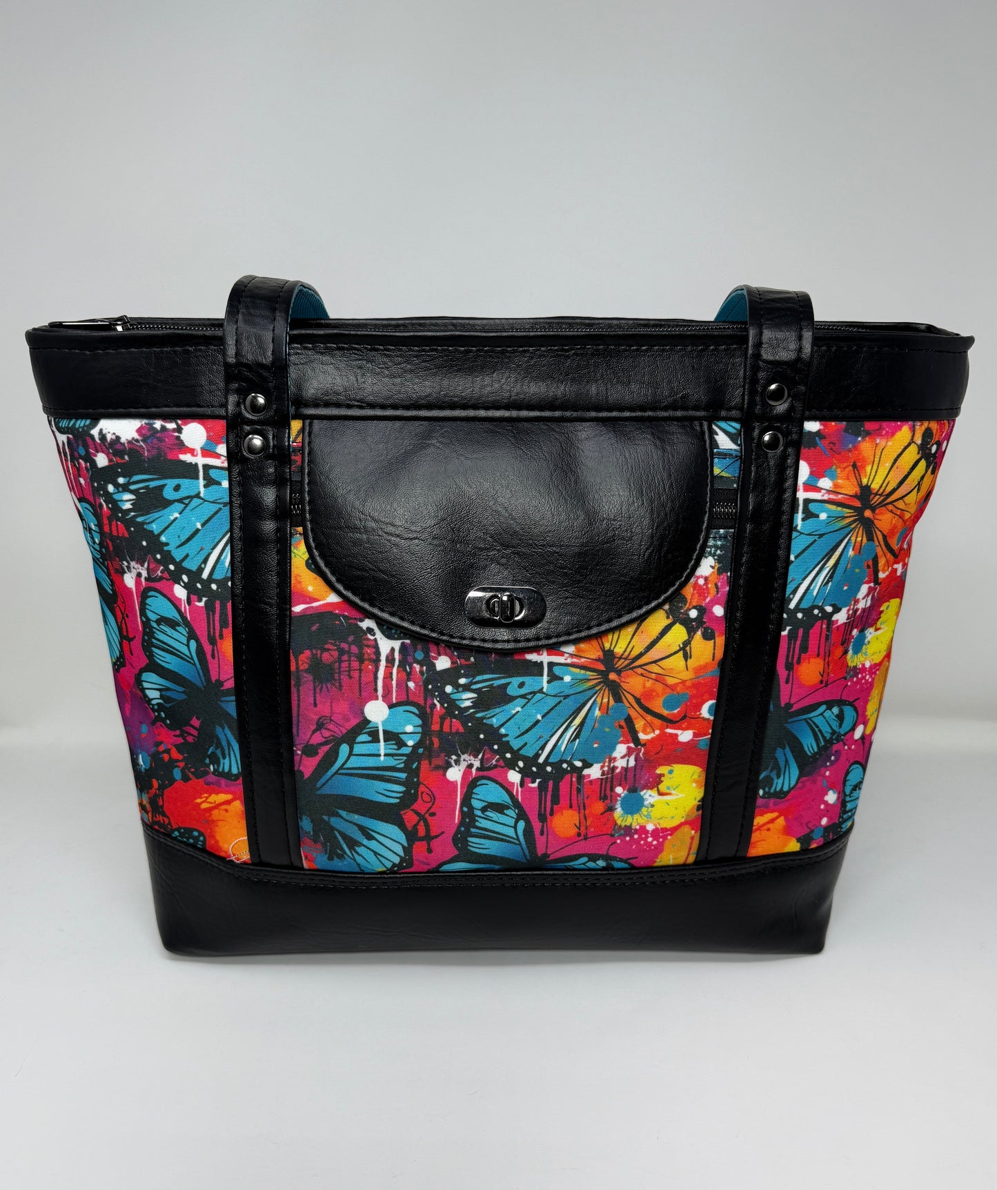 Felicity Tote - Butterfly Grunge