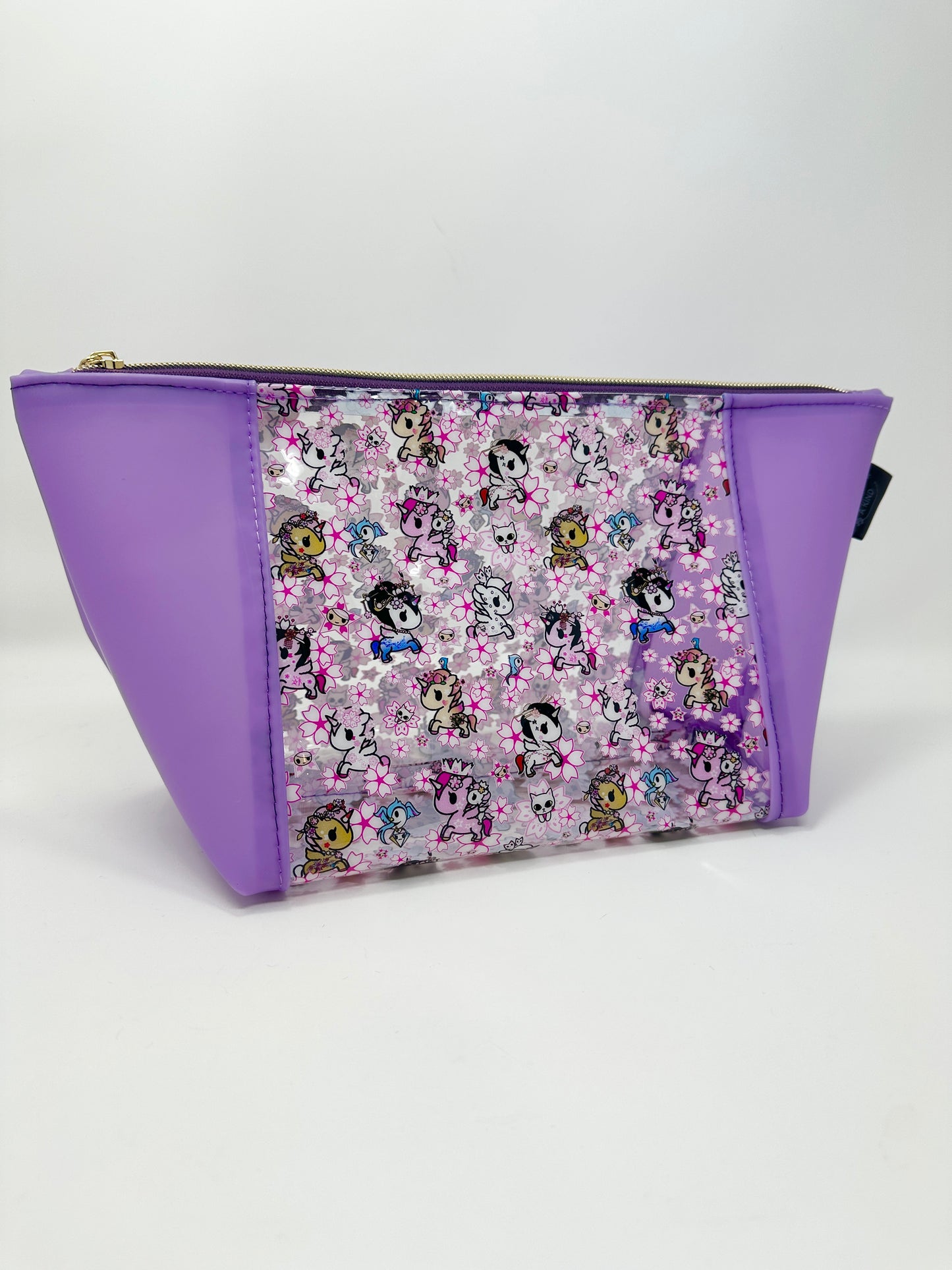 Zipper Pouch - Clear - Tokidoki Purple