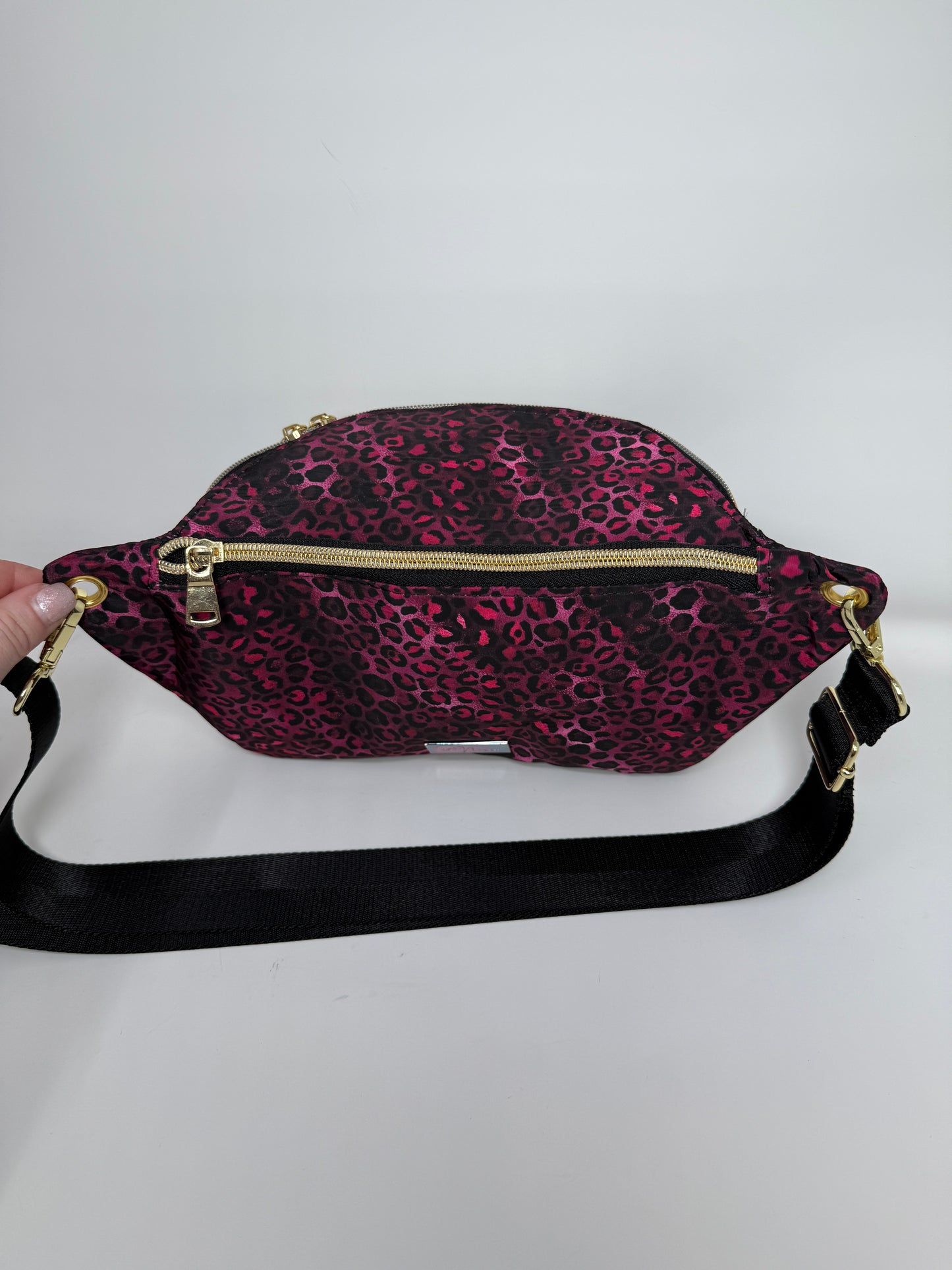 Be Hip Fannypack - Pink Leopard