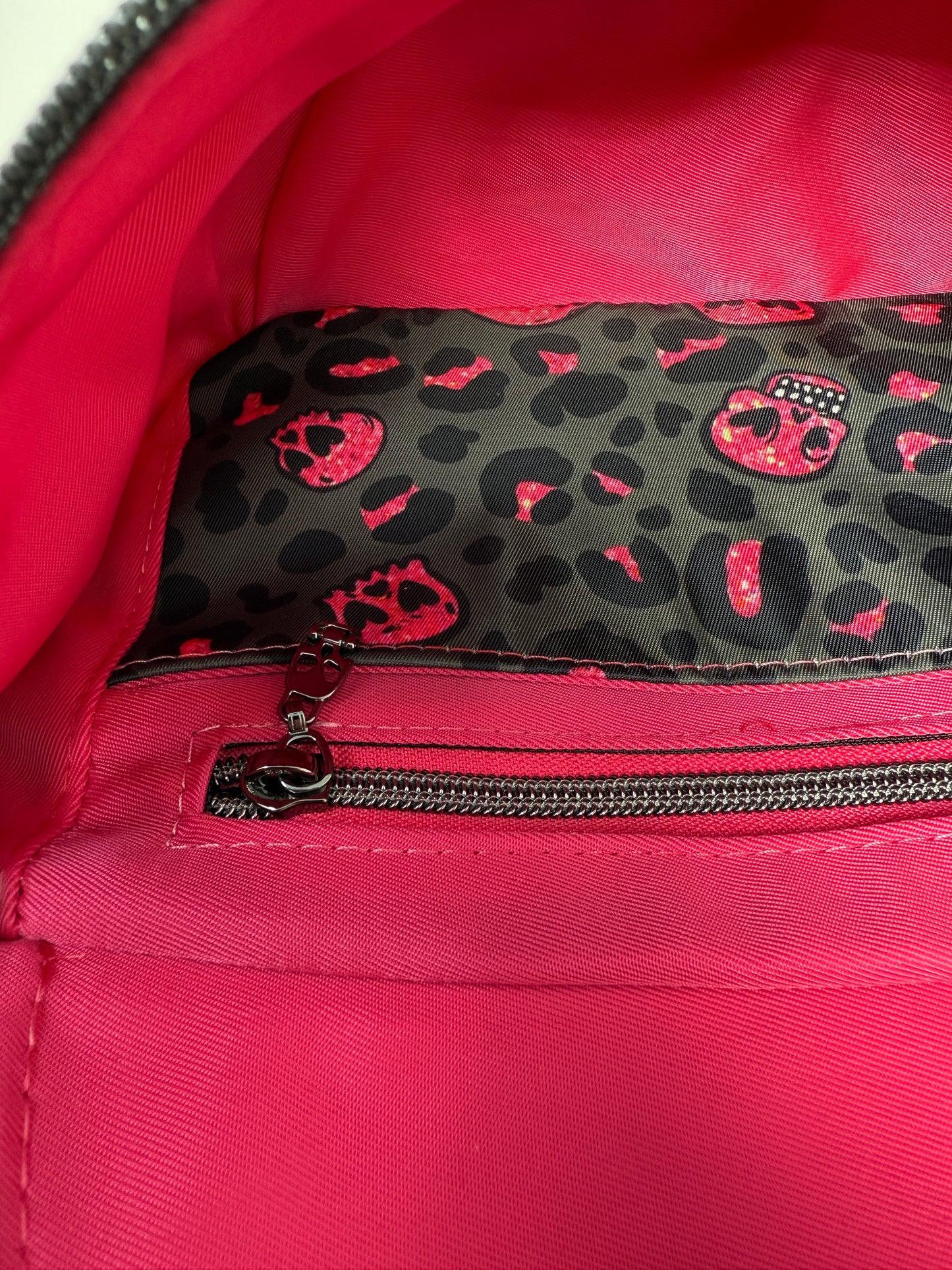 Be Hip Fannypack - Pink Glitter Skulls