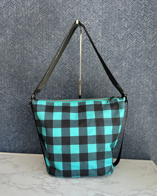 The Krystal Convertible - Blue Plaid